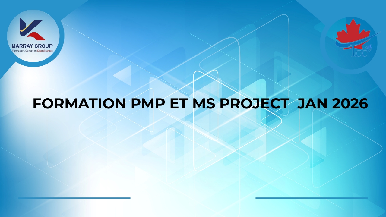 Gestion de Projet Professionnelle : PMP & MS Project- JAN 2026